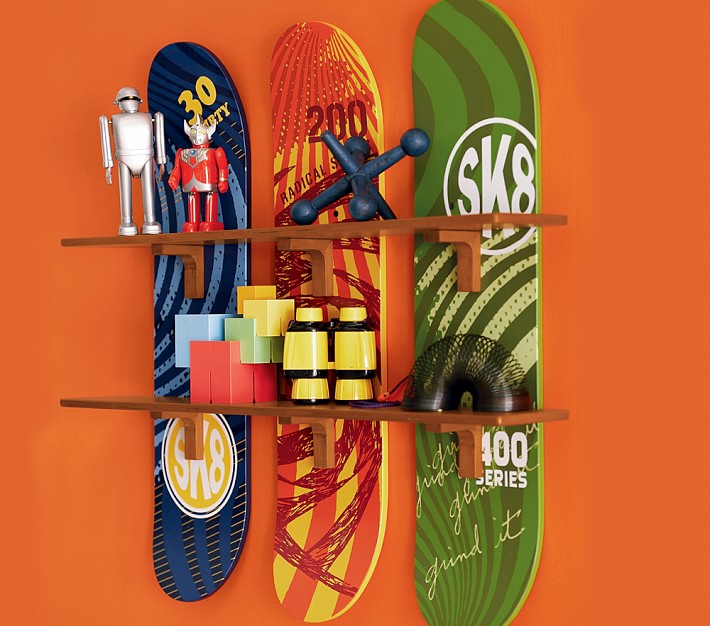 Skateboard Shelving Pottery Barn Kids