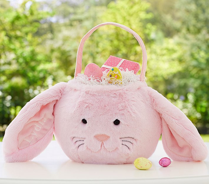 Pink Bunny Easter Basket | Pottery Barn Kids