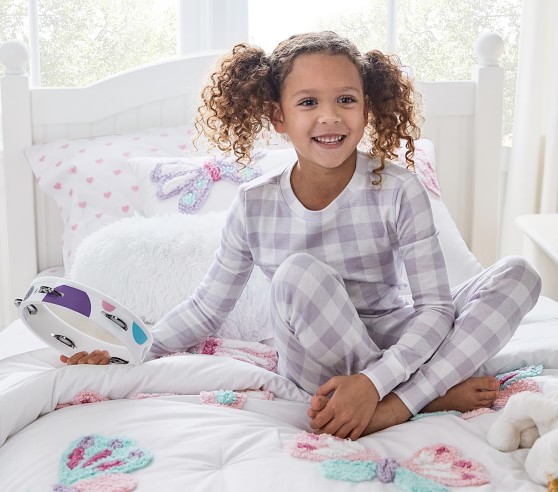 Candlewick Butterfly Comforter & Shams | Pottery Barn Kids