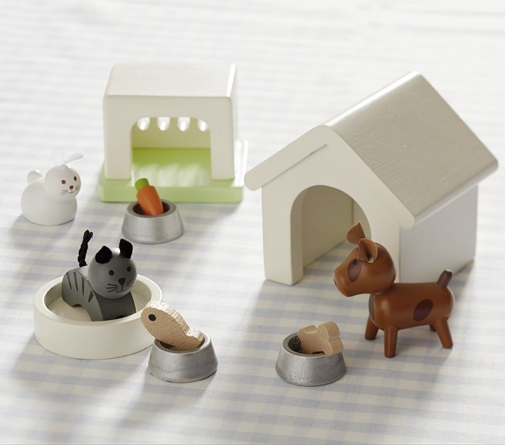 Dollhouse Pet Set Dollhouse Dolls Pottery Barn Kids