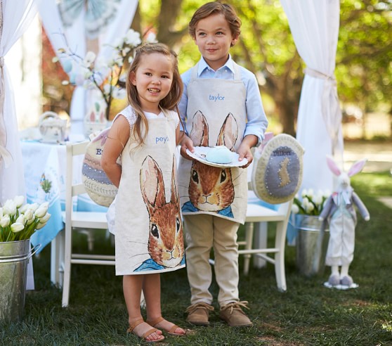 Bunny Apron | Easter Table Decor | Pottery Barn Kids