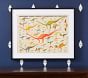 Dinosaur Framed Wall Art | Pottery Barn Kids