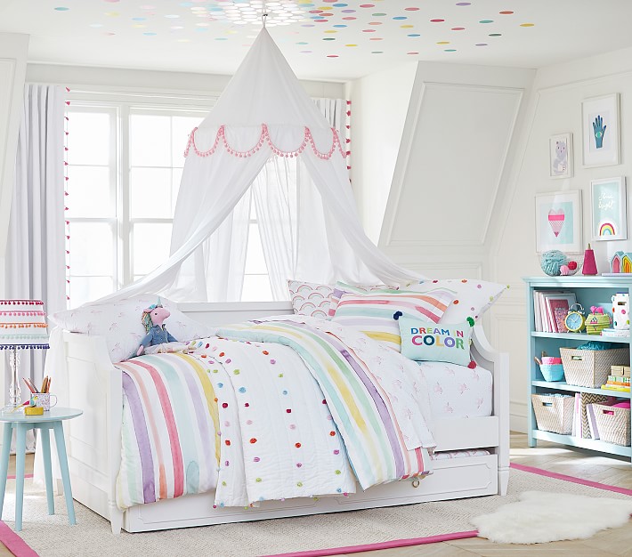 Pom Pom Bed Canopy Pottery Barn Kids