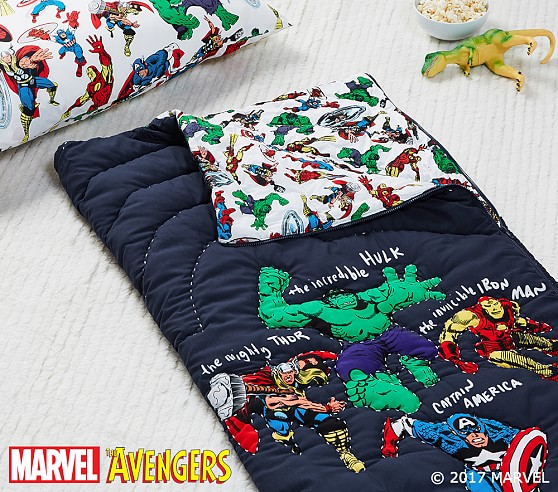 Marvel Kids Sleeping Bag | Pottery Barn Kids