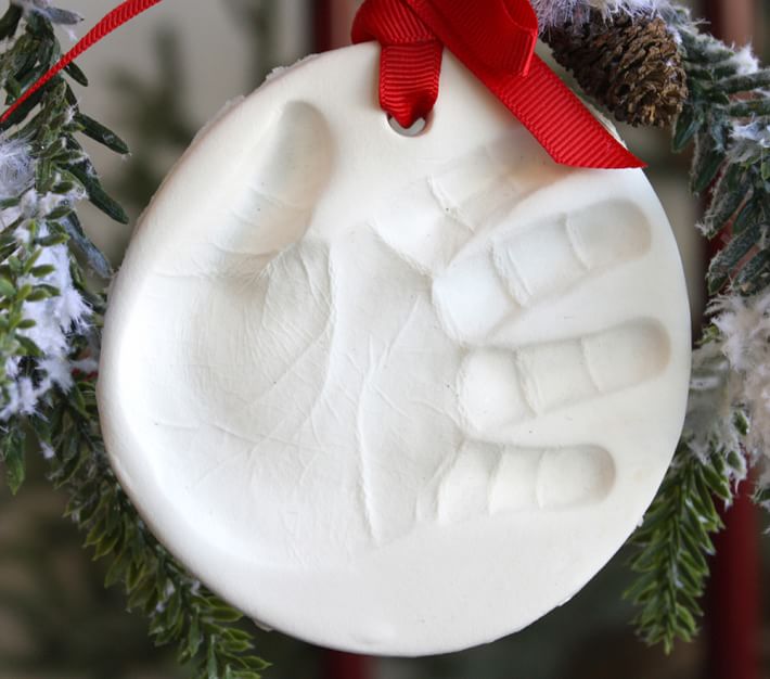 hand imprint ornament