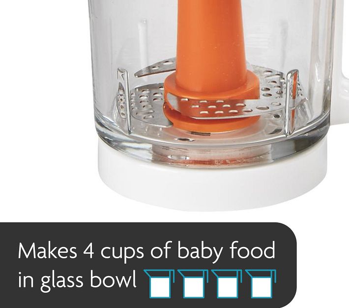 Baby Brezza® Glass One Step Food Maker Pottery Barn Kids