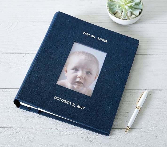 Linen Baby Journals Pottery Barn Kids