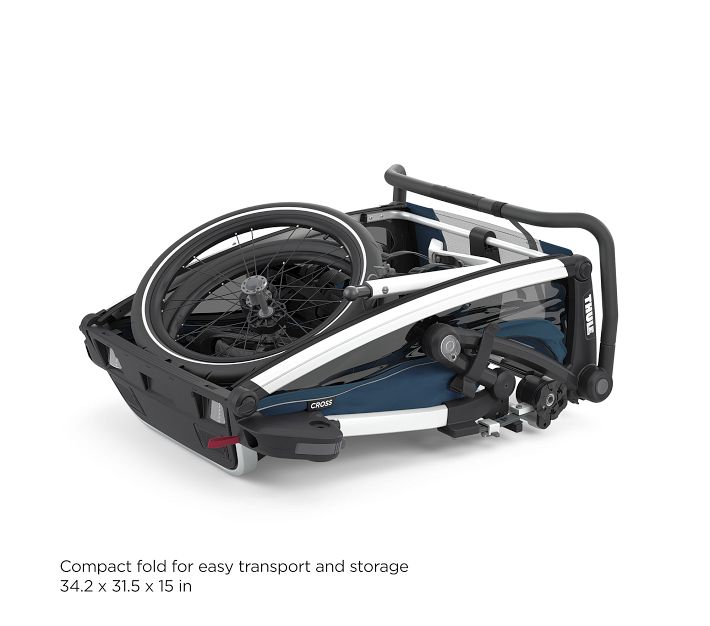 thule chariot double bike trailer