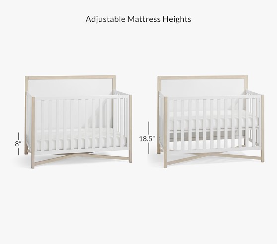 Cole Farmhouse 4-in-1 Convertible Crib | Pottery Barn Kids