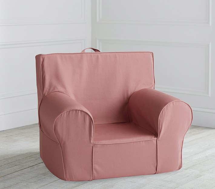 Kids Anywhere Chair Pink Berry Slipcover Only Pottery Barn Kids   Img6o 