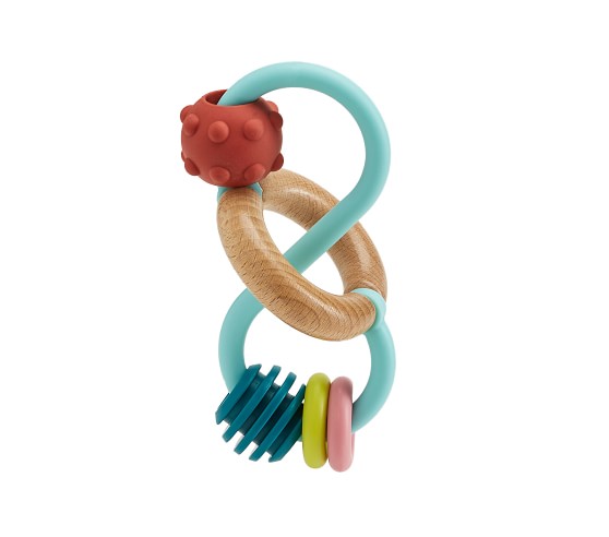 Hape Teether Toy with Rattle | Pottery Barn Kids