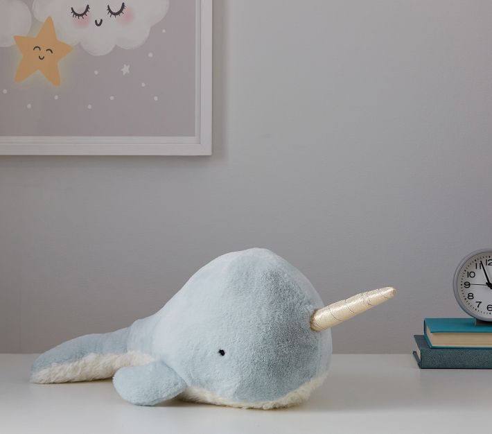 Narwhal LightUp Plush Pottery Barn Kids