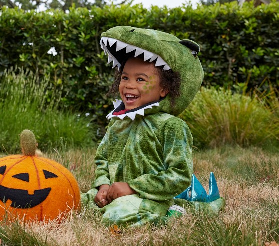 Kids Light Up T-rex Costume 