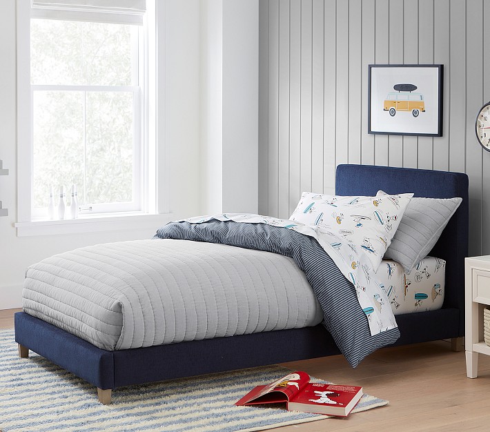 Payton Upholstered Kids Bed | Pottery Barn Kids