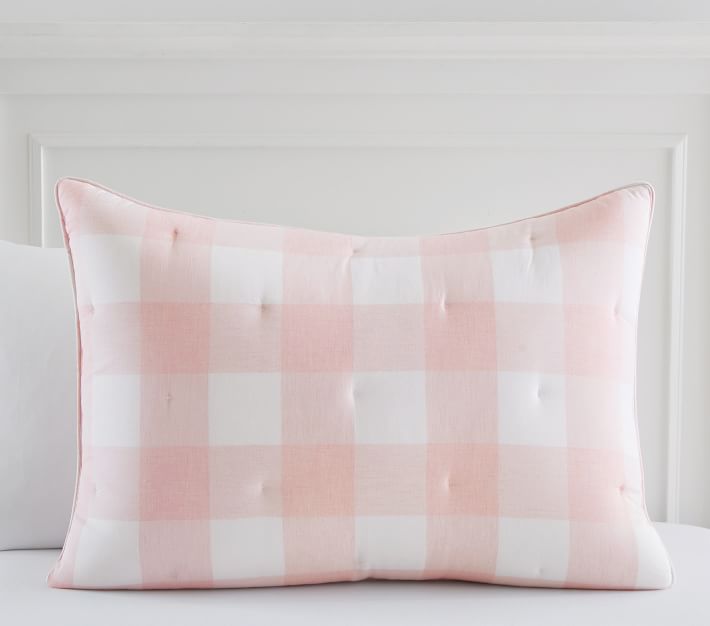 Buffalo Check Tufted Polyester Booster Cushion