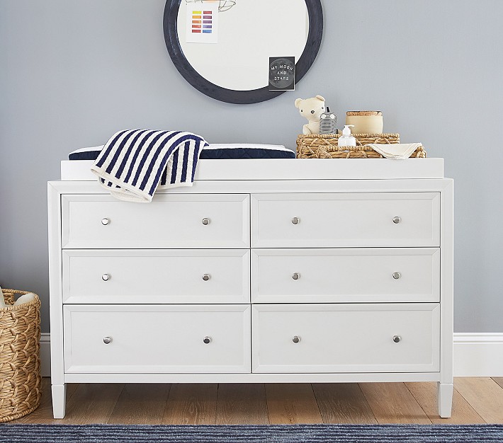 Parker ExtraWide Dresser & Topper Set Pottery Barn Kids