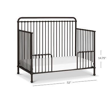 Namesake Abigail/Winston Metal Toddler Bed Conversion Kit Only ...