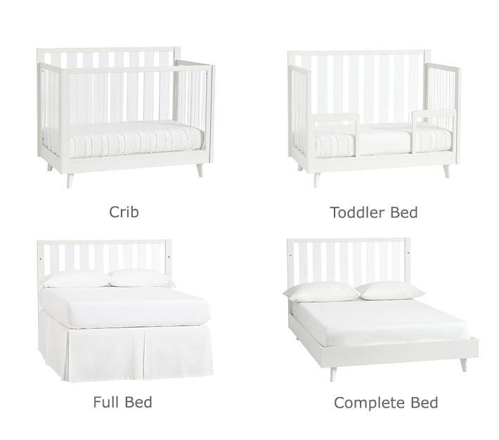 Sloan 4in1 Convertible Crib Pottery Barn Kids