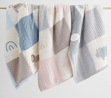 Heirloom Bunny Baby Blanket | Pottery Barn Kids