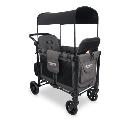 Wonderfold W2 Elite Multifunctional Double Stroller Wagon | Pottery ...