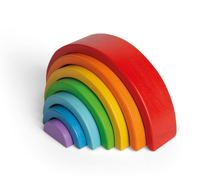 Bigjigs Stacking Rainbow Pottery Barn Kids