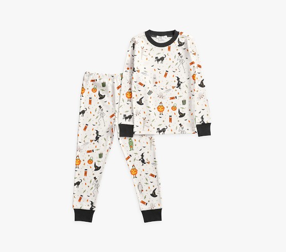 Rifle Paper Co. Halloween Organic Pajama Set | Pottery Barn Kids