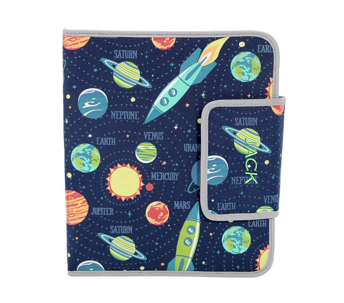 Mackenzie Navy Solar System Glow-in-the-Dark Tablet Case