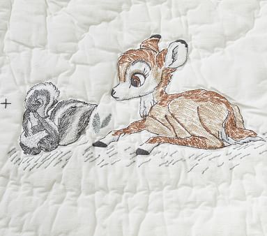 Disney Bambi Baby Quilt | Pottery Barn Kids