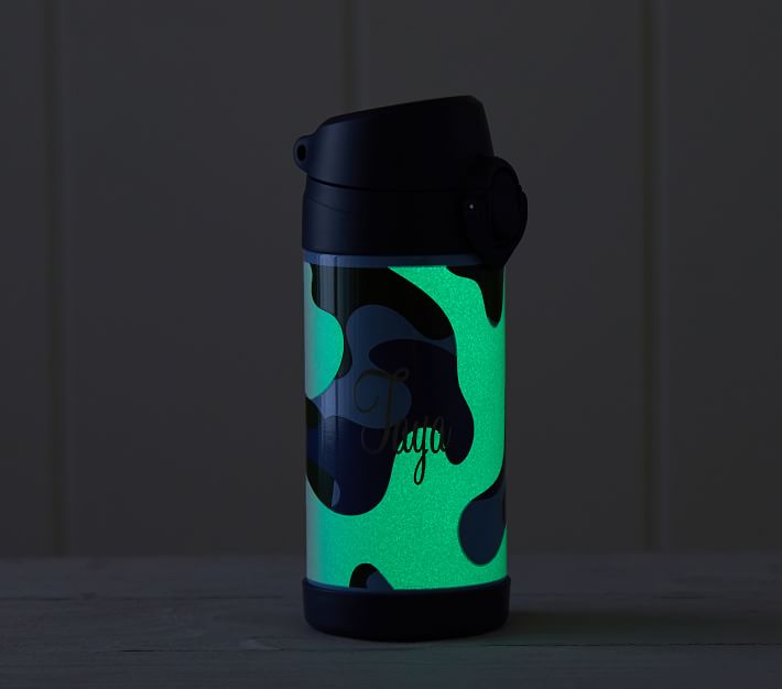 Mackenzie Race Cars Glow-in-the-Dark Water Bottle