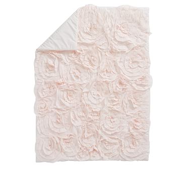 Monique Lhuillier Rosette Baby Quilt | Pottery Barn Kids