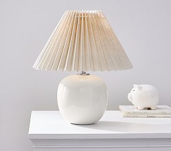 Hand-Thrown Ceramic Table Lamp