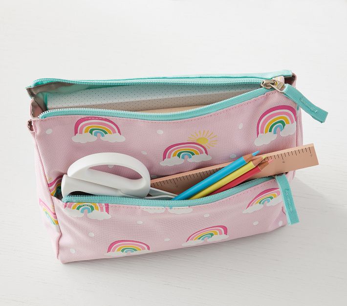 Rainbow Pencil Case Zipper Pouch - Montessori Services