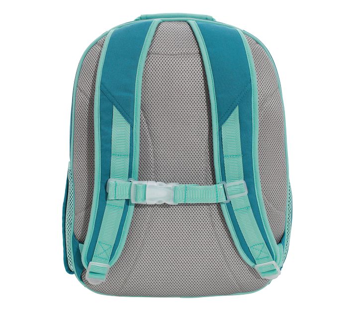 Mackenzie Turquoise Rainbows Chenille Backpacks