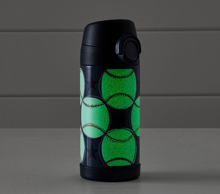 Mackenzie Navy Planet Tie-Dye Water Bottles