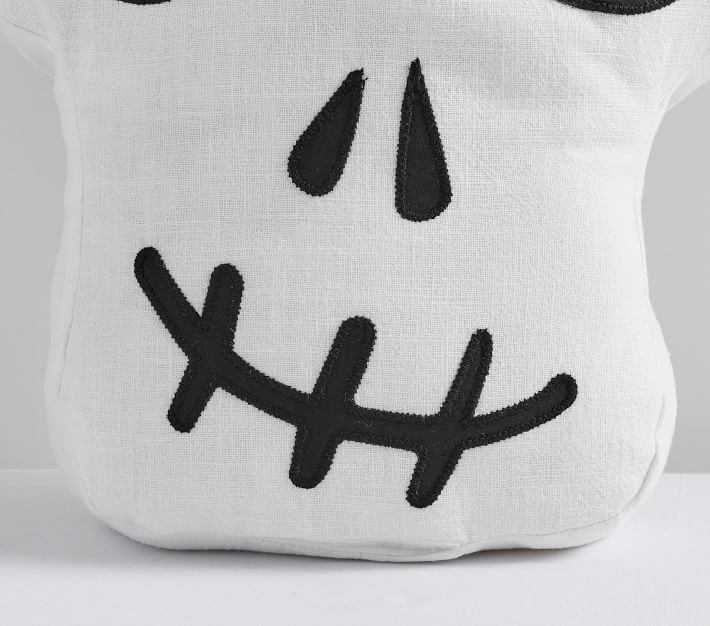 Light Up Skeleton Pillow