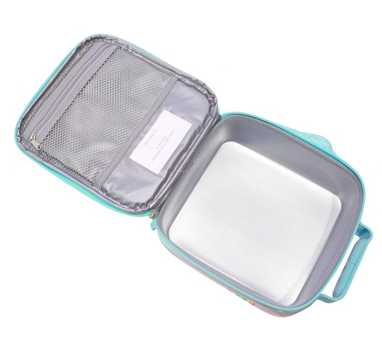 dark pink lunch box