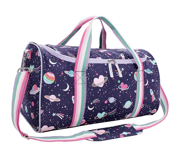 Unicorn Rainbow Cloud Duffel Gym Bag for Women Sports Travel Duffel Bag  Travel Tote Bag with Luggage Sleeve Maternity Bag for Gym Women