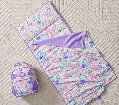 Mackenzie Lavender Floral Blooms Backpack & Lunch Bundle, Set of 3