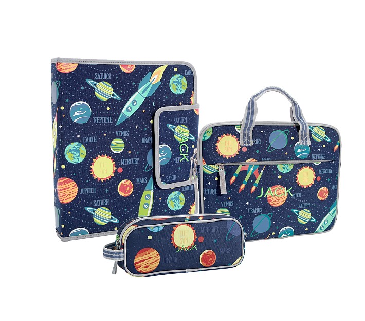 Mackenzie Navy Solar System Glow-in-the-Dark Tablet Case