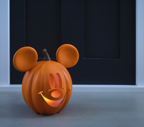Disney Mickey Mouse Pumpkin Luminary | Pottery Barn Kids