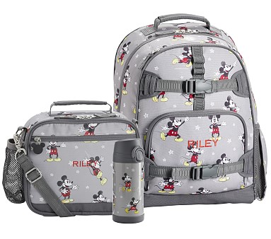 Mackenzie Pink Disney Minnie Mouse Backpack & Lunch Bundle, Set Of 3