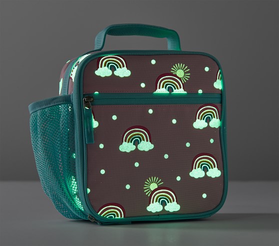 dark pink lunch box