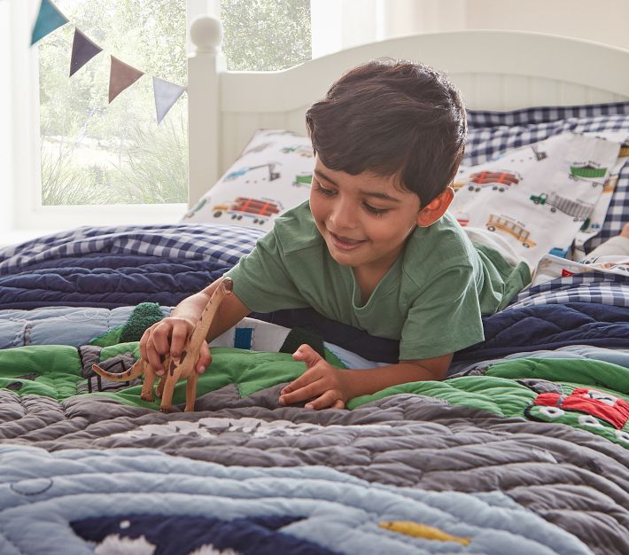 Big Adventure Quilt & Shams Pottery Barn Kids