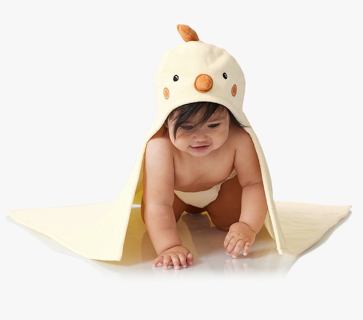 Penguin baby hooded online towel