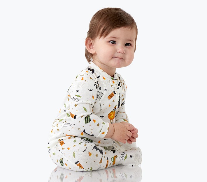 Rifle Paper Co. Halloween Organic Nursery Pajama | Pottery Barn Kids