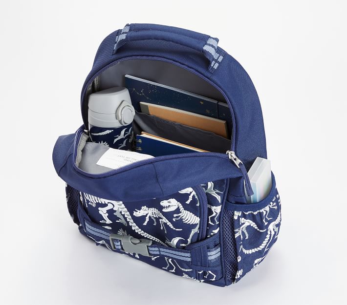 Mackenzie Navy Solid Backpacks