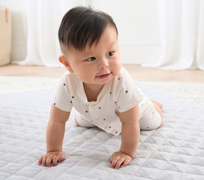 European Linen Baby Bedding Pottery Barn Kids