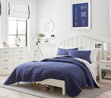 Branson Stitch Quilt & Shams | Pottery Barn Kids