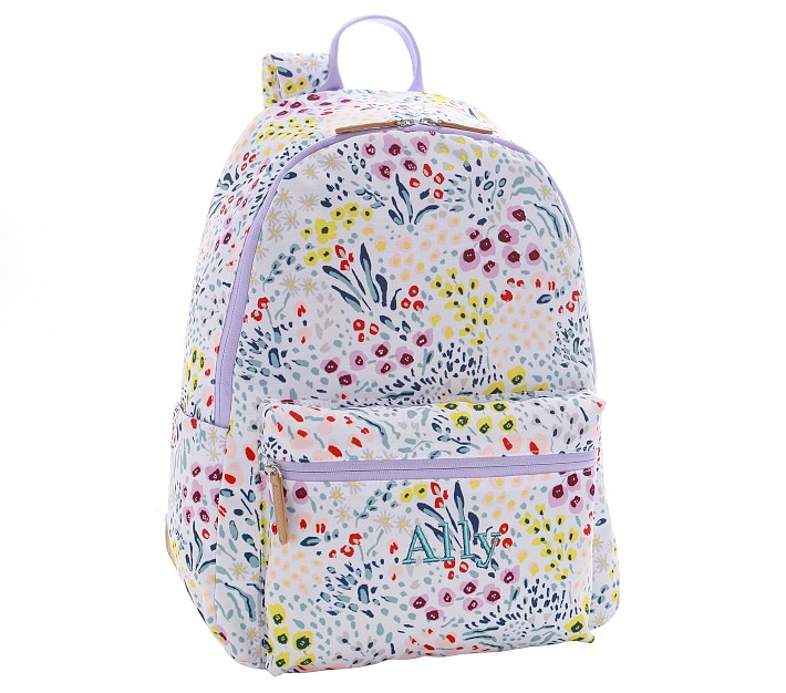 Colby Field Floral Backpack Pottery Barn Kids