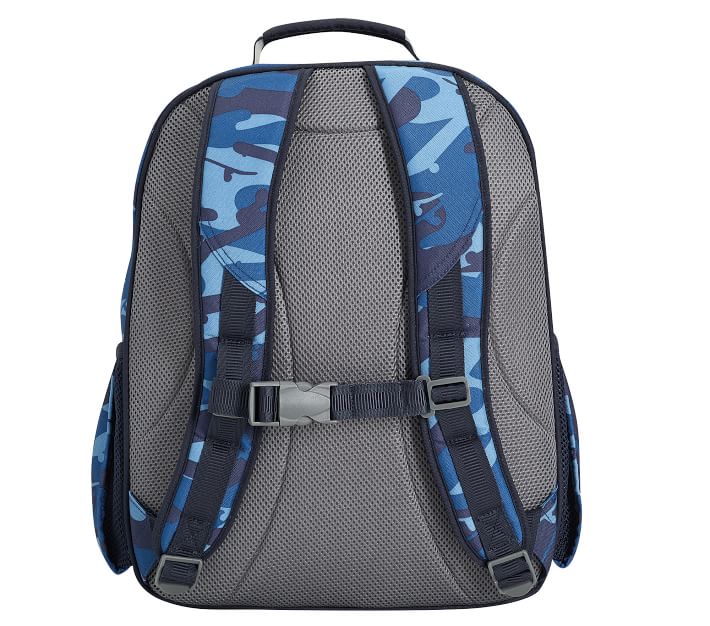 Mackenzie Navy Skateboard Camo Reflective Backpacks | Pottery Barn Kids